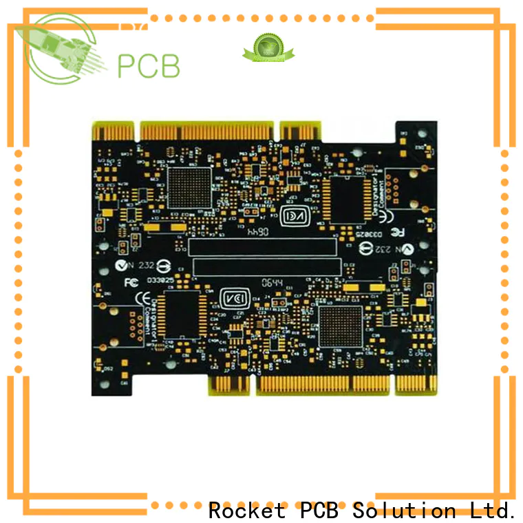 Rocket PCB optional gold column plating for import