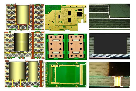 Cavity pcb