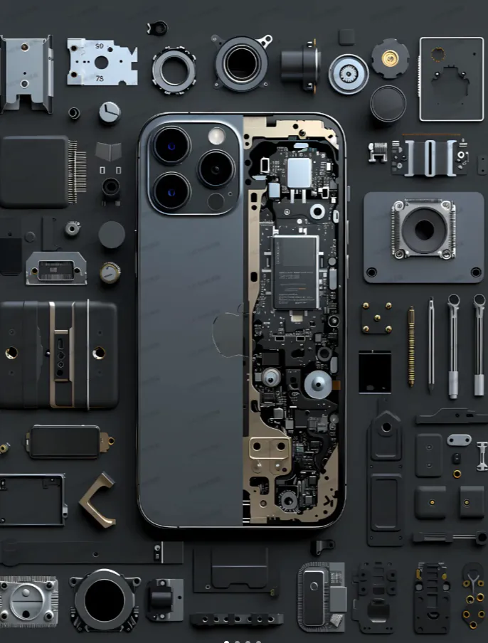 Application examples of semi rigid flex PCB in mobile phones
