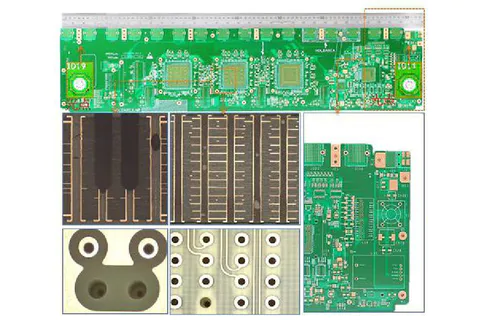 Large format, large scale size PCB